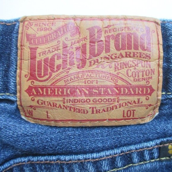 LUCKY BRAND VINE LOLA STRAIGHT JEANS SIZE 27 - Picture 9 of 10
